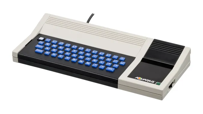 THIS PIECE OF SHIT Mattel Aquarius Computer
