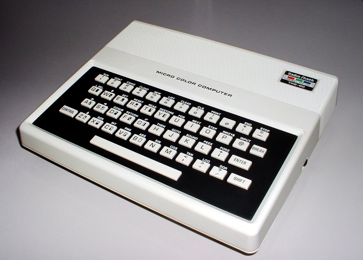 Photograph of TRS-80 MC-10
